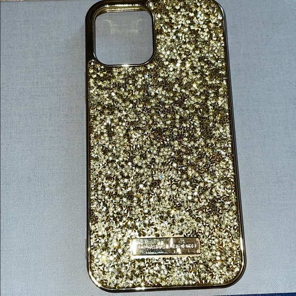 Gold Rhinestone IPhone 12 case - Picture 1 of 1